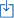 Icono de descarga en color azul en formato PNG