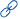 Icono de enlace en color azul y en formato PNG