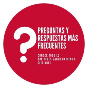 Botón con PREGUNTAS Y RESPUESTAS acerca del coronavirus