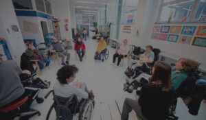 jornada de terapia en la Asociación de Esclerosis Múltiple de Navarra