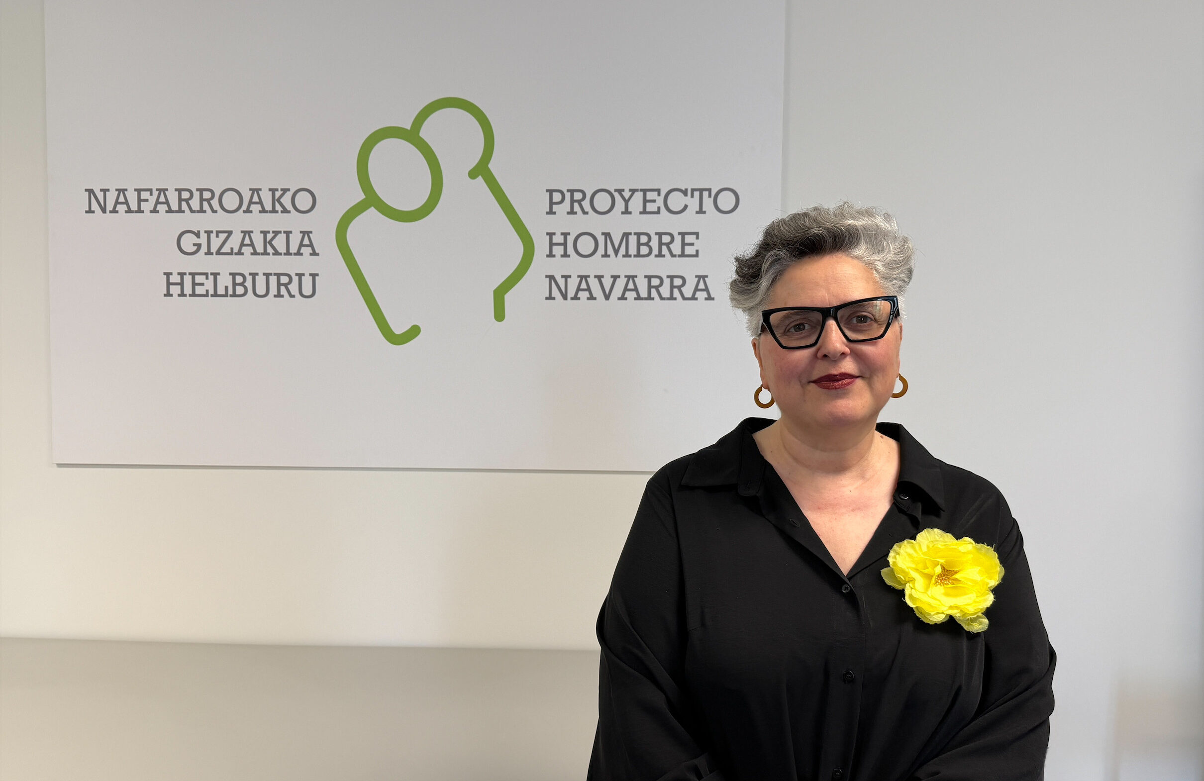 Pepa Palacios, responsable del programa Proyectos Colaborativos e Incidencia Social de Proyecto Hombre Navarra.