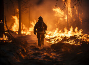 incendio forestal